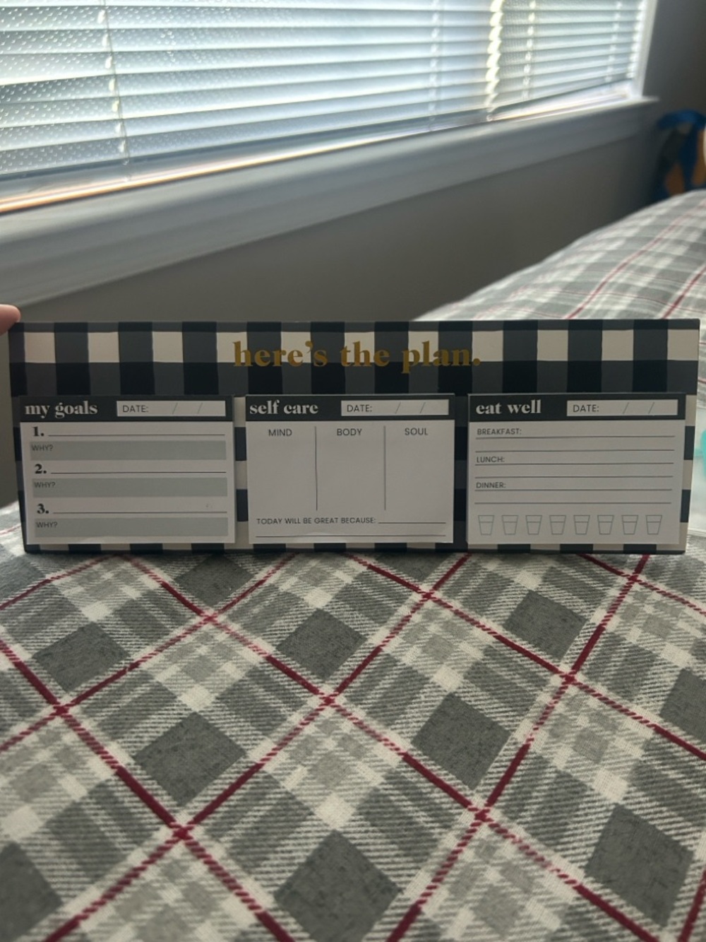 FREE WITH A PURCHASE -  Planner Pad